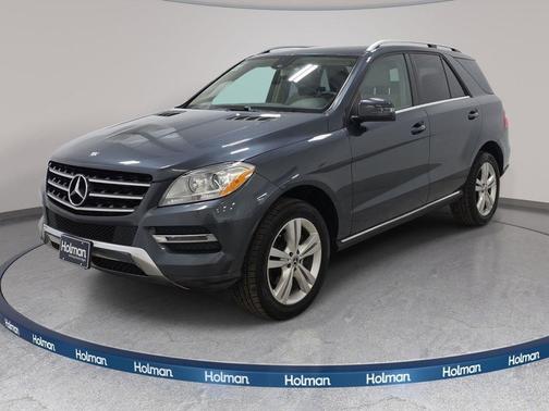 Gray 2013 Mercedes-Benz M-Class ML 350 BlueTEC 4MATIC