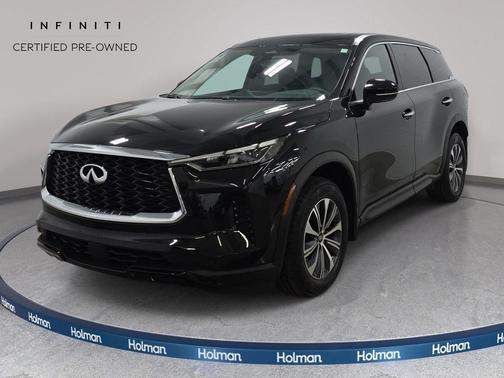 Mineral Black 2023 INFINITI QX60 Pure