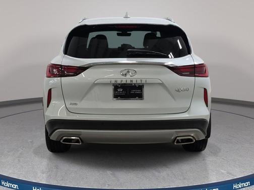 Radiant White 2023 INFINITI QX50 Luxe