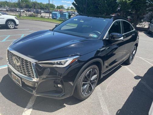 Black Obsidian 2023 INFINITI QX55 ESSENTIAL