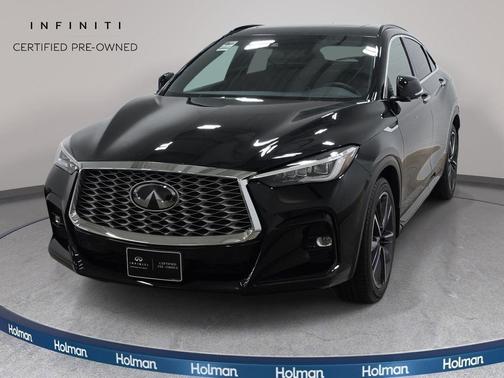 Black Obsidian 2023 INFINITI QX55 ESSENTIAL