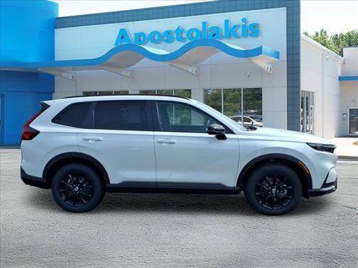 Platinum White 2026 Honda CR-V Hybrid Sport-L