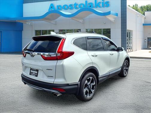 White 2017 Honda CR-V Touring