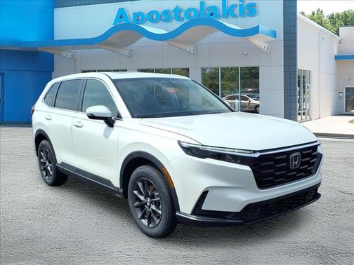 Platinum White 2026 Honda CR-V EX-L