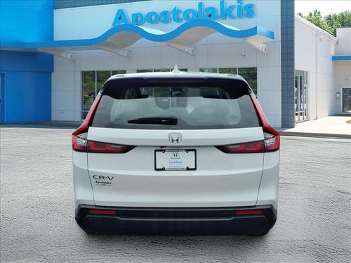 Platinum White 2024 Honda CR-V LX