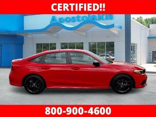 Rallye Red 2024 Honda Civic Sport