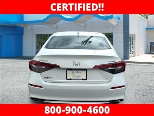 Platinum White 2025 Honda Civic Sport