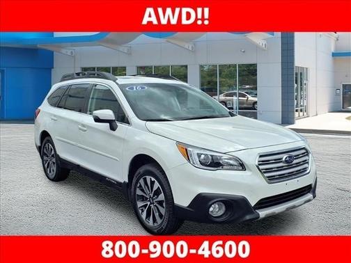 Crystal White Pearl 2016 Subaru Outback 2.5i Limited