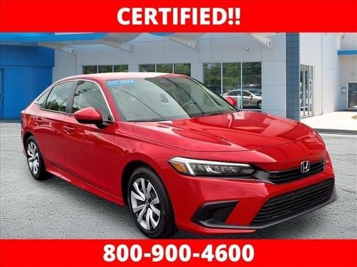 Rallye Red 2023 Honda Civic LX