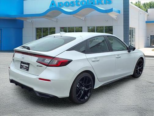 Platinum White 2026 Honda Civic Sport