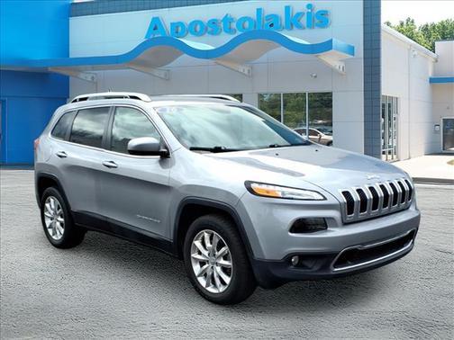 Silver 2016 Jeep Cherokee Limited