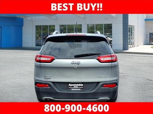 Silver 2016 Jeep Cherokee Limited