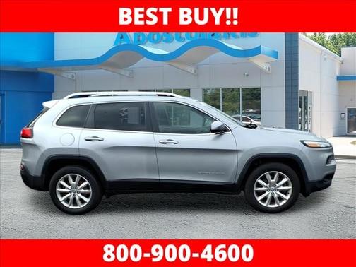 Silver 2016 Jeep Cherokee Limited