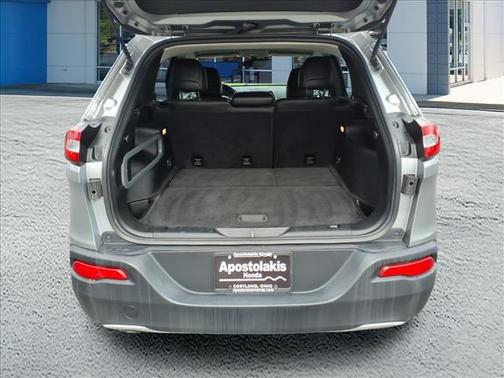 Silver 2016 Jeep Cherokee Limited