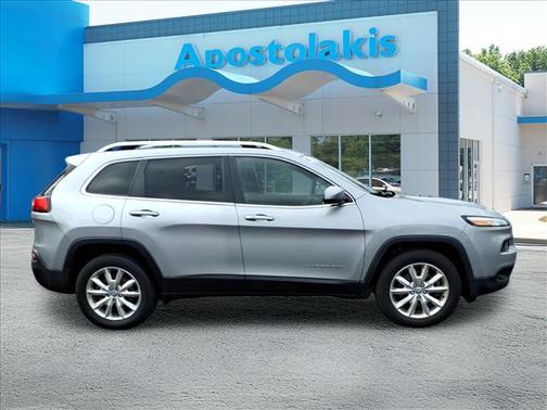 Silver 2016 Jeep Cherokee Limited