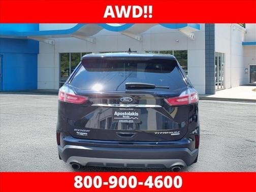Black 2019 Ford Edge Titanium