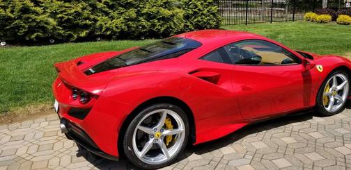 Red 2021 Ferrari F8 Tributo Base