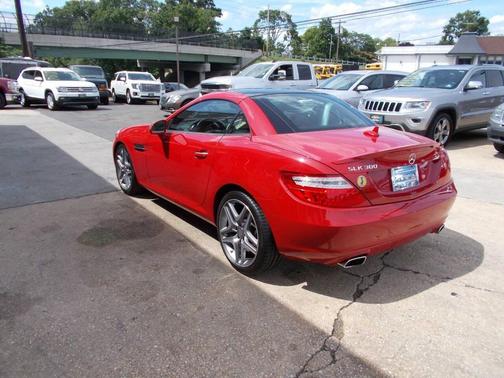 Red 2016 Mercedes-Benz SLK-Class SLK300 Roadster