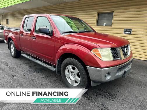 Red Braun 2008 Nissan Frontier SE Crew Cab