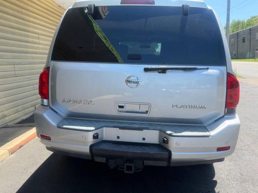 Brilliant Silver 2012 Nissan Armada Platinum 4x4 4dr SUV