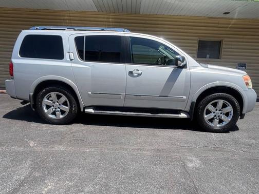 Brilliant Silver 2012 Nissan Armada Platinum 4x4 4dr SUV