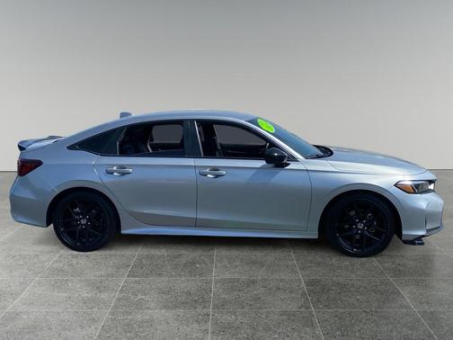 Solar Silver 2026 Honda Civic Sport