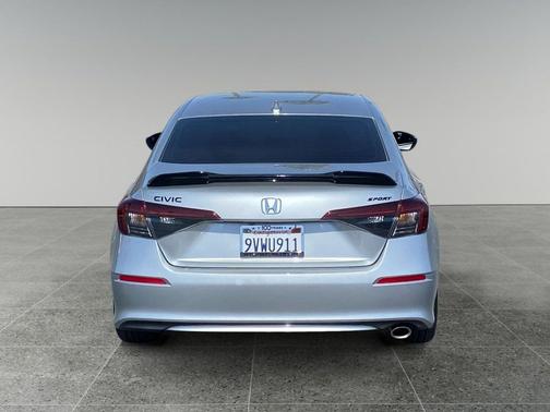 Solar Silver 2026 Honda Civic Sport