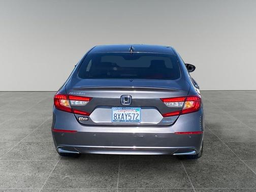 Modern Steel Metallic 2021 Honda Accord Hybrid EX-L
