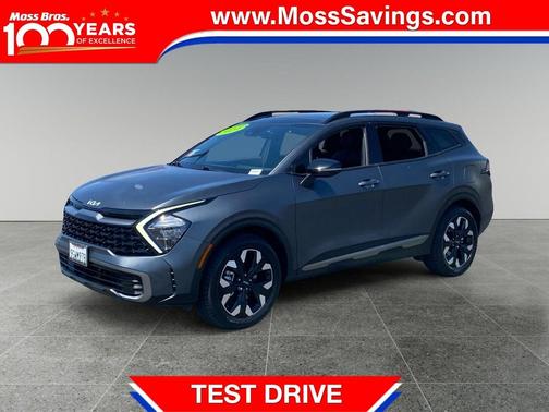 Shadow Matte Gray 2023 Kia Sportage Plug-In Hybrid X-Line
