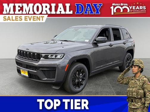 Baltic Gray Metallic Clearcoat 2026 Jeep Grand Cherokee Altitude SUV