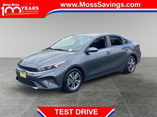 Gravity Gray 2022 Kia Forte LXS