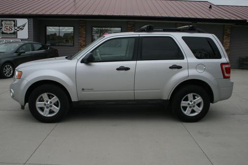 Silver 2009 Ford Escape Hybrid Base