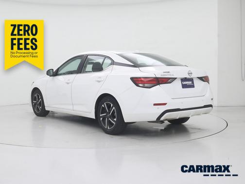 White 2025 Nissan Sentra SV