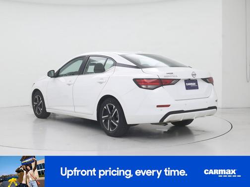 White 2025 Nissan Sentra SV