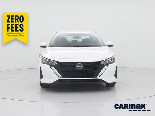 White 2025 Nissan Sentra SV