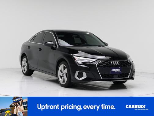 Black 2024 Audi A3 Premium