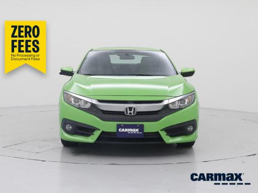 Green 2017 Honda Civic EX-T