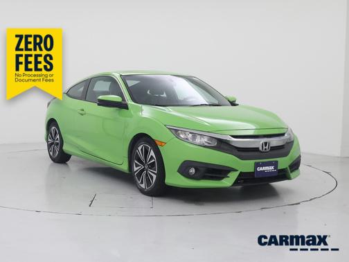Green 2017 Honda Civic EX-T