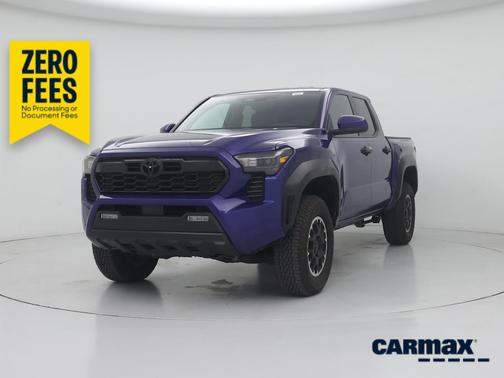 Blue 2024 Toyota Tacoma TRD Sport