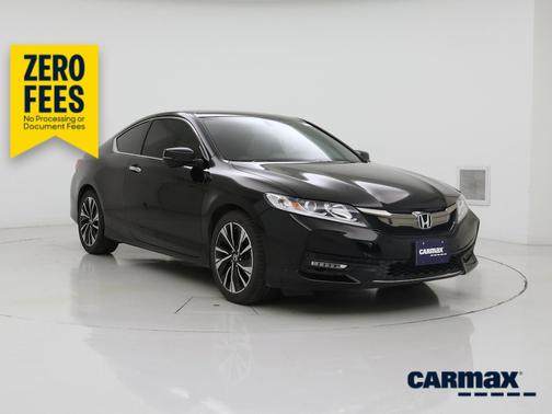 Black 2016 Honda Accord EX-L