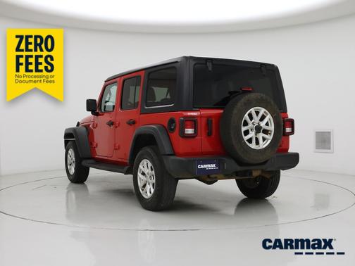 Red 2023 Jeep Wrangler Unlimited Sport S