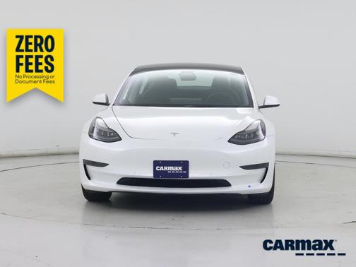 White 2022 Tesla Model 3