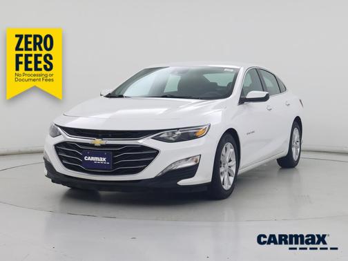 White 2020 Chevrolet Malibu LT