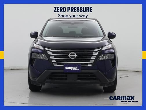 Blue 2025 Nissan Rogue SV