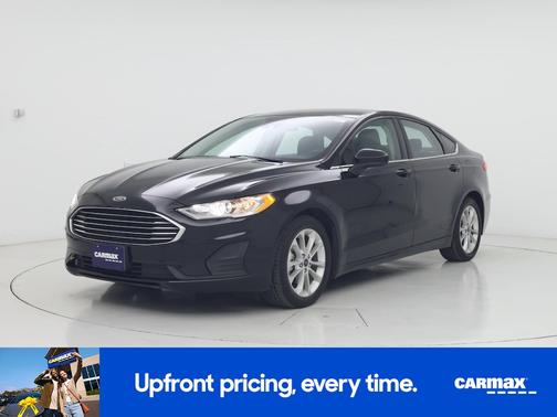 Black 2020 Ford Fusion Hybrid SE