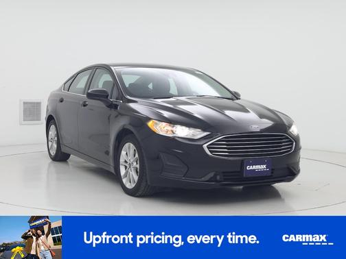 Black 2020 Ford Fusion Hybrid SE