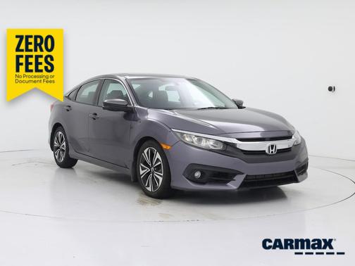 Gray 2016 Honda Civic EX-T
