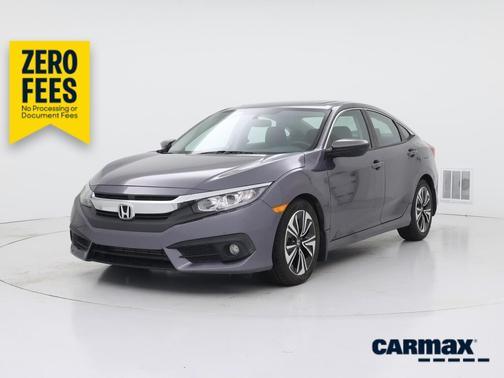 Gray 2016 Honda Civic EX-T