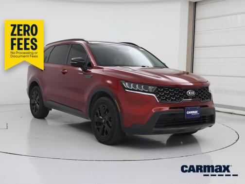 Red 2021 Kia Sorento S