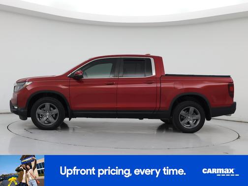 Red 2023 Honda Ridgeline RTL